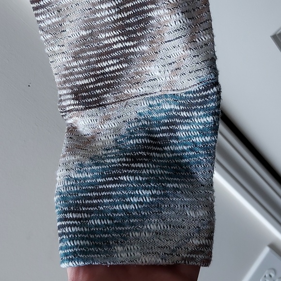 Christopher & Banks Hooded long sleeve multicolor sweater xl - Picture 3 of 11